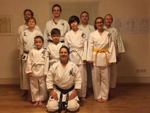 Kinder Karategruppe Freiburg